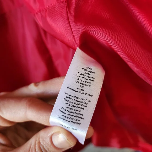 Talbots Down Filled Quilted Parka - Picture 12 of 12